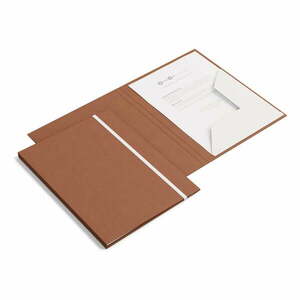 Kartonowy organizer na dokumenty Paulina Restore Paper Laminate A4 – Bigso obraz