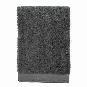 Ciemnoszary bawełniany ręcznik frotte 50x100 cm Comfort – Södahl obraz