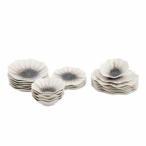 Porcelanowy zestaw talerzy 24 szt. – Hermia obraz