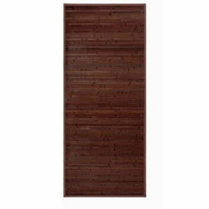 Ciemnobrązowy bambusowy dywan 75x175 cm – Casa Selección obraz