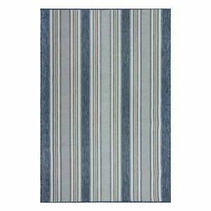 Zielononiebieski dywan odpowiedni na zewnątrz 200x290 cm Roma Stripe – Flair Rugs obraz