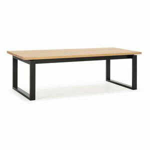 Stół z blatem w dekorze dębu 100x220 cm Rina – Marckeric obraz