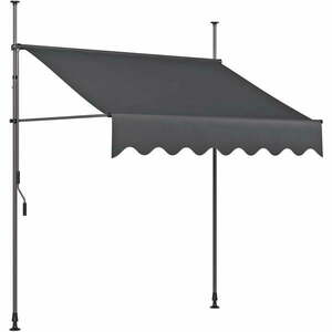Czarna markiza 120x300 cm – Garden Pleasure obraz