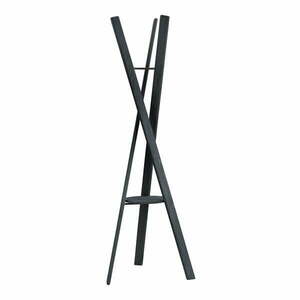 Czarny wieszak z litego drewna dębowego 62x176 cm Rakku – Blomus obraz