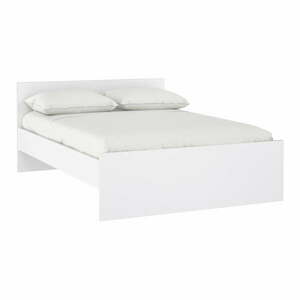 Białe łóżko dwuosobowe 140x190 cm Naia – Tvilum obraz