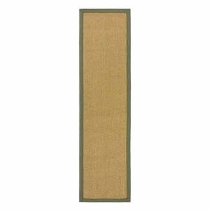 Zielono-jasnobrązowy dywan odpowiedni na zewnątrz 60x230 cm Sisal Look – Flair Rugs obraz