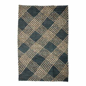 Antracytowy dywan z juty 150x245 cm Cat – Bloomingville obraz
