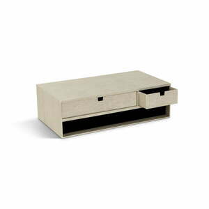 Kartonowy organizer na dokumenty z szufladką Ted Canvas Paper Laminate – Bigso obraz