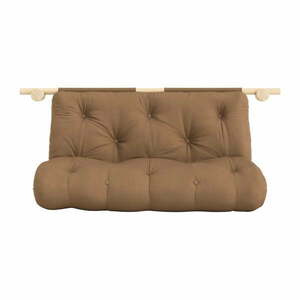 Brązowa rozkładana sofa 135 cm Hooked – Karup Design obraz