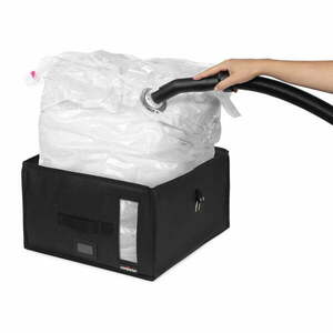 Tekstylny pojemnik do przechowywania ubrań próżniowy/usztywniany 42x42x25 cm Trunks Infinity – Compactor obraz