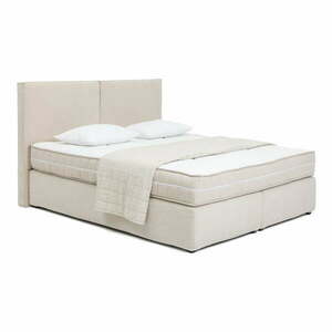 Beżowe łóżko kontynentalne 160x200 cm Olia Bold – Bonami Selection obraz