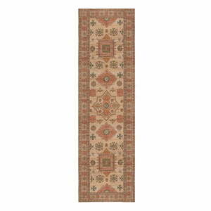Różowo-pomarańczowy dywan z mieszanki juty tkany ręcznie 60x230 cm Lana Jute – Flair Rugs obraz