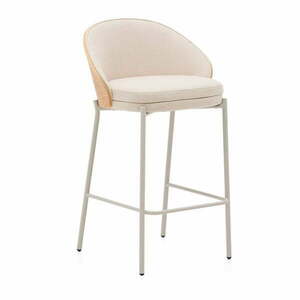 Beżowo-jasnonaturalny hoker (wysokość siedziska 65 cm) Eamy – Kave Home obraz