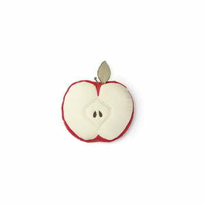 Bawełniana poduszka dziecięca ø 30 cm Apple – Lorena Canals obraz