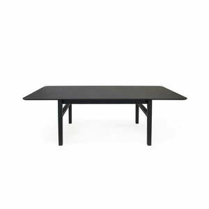 Rozkładany stół z dodatkowym blatem w dekorze dębu 90x180 cm Curved – Woodman obraz