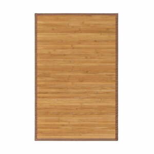 Bambusowy dywan w naturalnym kolorze 60x90 cm – Casa Selección obraz