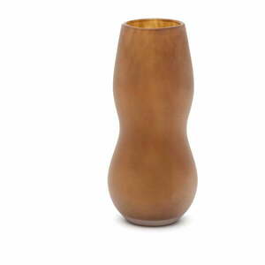 Brązowy szklany wazon (wysokość 32 cm) Crila – Kave Home obraz
