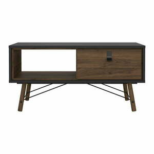 Ciemnobrązowy stolik 48x102 cm Ry – Tvilum obraz