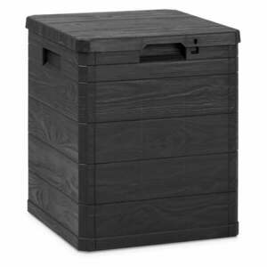 Ciemnoszara skrzynia ogrodowa Woodys – Toomax obraz