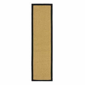 Czarno-jasnobrązowy dywan odpowiedni na zewnątrz 60x230 cm Sisal Look – Flair Rugs obraz