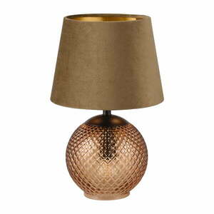 Lampa stołowa w kolorze brązu (wys. 29 cm) Jonna – Trio obraz