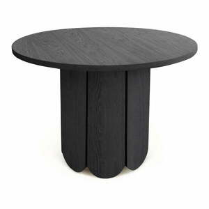 Okrągły stół w dekorze dębu ø 98 cm Soft – Woodman obraz