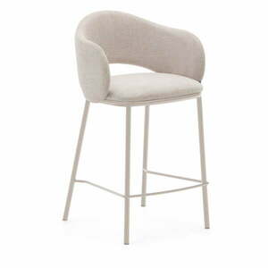 Kremowy hoker (wysokość siedziska 65 cm) Maina – Kave Home obraz