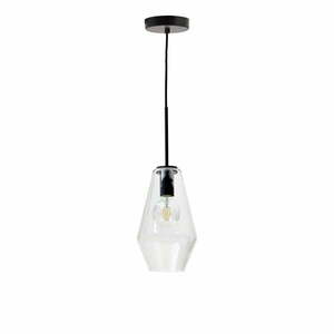 Czarna lampa wisząca ze szklanym kloszem ø 17 cm Mao – Kave Home obraz