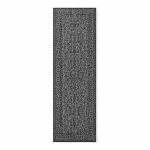 Czarno-biały chodnik odpowiedni na zewnątrz 80x250 cm Duet Kona – NORTHRUGS obraz
