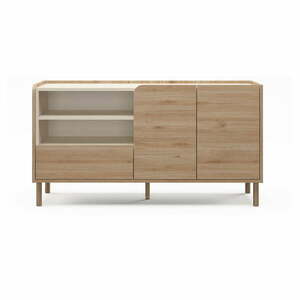 Komoda w dekorze dębu w naturalnym kolorze 141x75, 5x44 cm Monza – Marckeric obraz