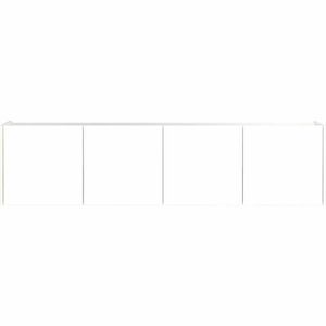 Biała szafka pod TV 183x45 cm Piana – Germania obraz