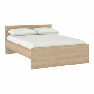 Łóżko dwuosobowe w naturalnym kolorze 140x190 cm Naia – Tvilum obraz