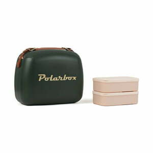 Ciemnozielony pojemnik chłodzący 6 l Classic Gold – Polarbox obraz