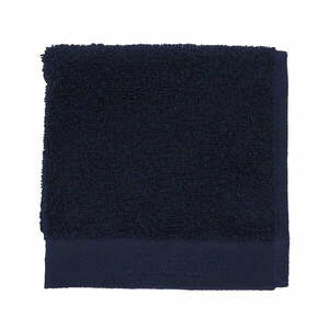 Ciemnoniebieski bawełniany ręcznik frotte 30x30 cm Comfort – Södahl obraz