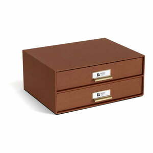 Kartonowy organizer z szufladką Birger Restore Paper Laminate – Bigso obraz
