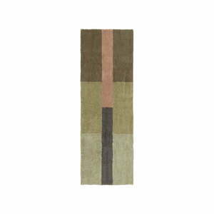 Wełniany chodnik tkany ręcznie 80x230 cm Chroma Dusty Pink – Lorena Canals obraz