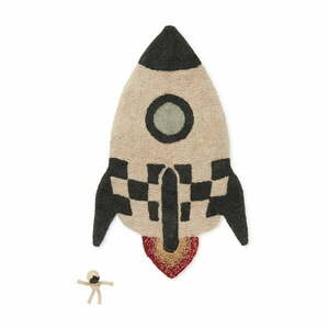 Bawełniany dziecięcy dywan do zabawy 85x135 cm Rocket – Lorena Canals obraz