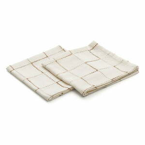 Tekstylne serwetki zestaw 2 szt. 45x45 cm Ersen – Kave Home obraz
