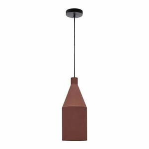 Lampa wisząca w kolorze terakoty z metalowym kloszem ø 15 cm Peralta – Kave Home obraz
