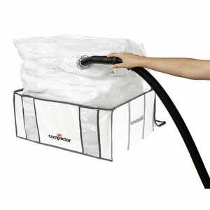 Tekstylny pojemnik do przechowywania ubrań próżniowy/usztywniany 65x45x26, 5 cm Life – Compactor obraz