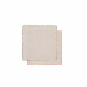Tekstylne serwetki zestaw 2 szt. 40x40 cm Veliat – Kave Home obraz