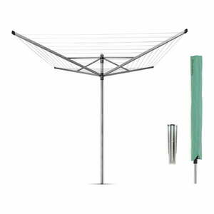 Ogrodowa suszarka na pranie w kolorze srebra 60 m Lift-O-Matic – Brabantia obraz