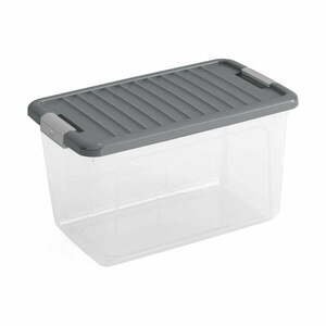 Plastikowy pojemnik z pokrywką 49x30x28, 5 cm W box M – KIS obraz