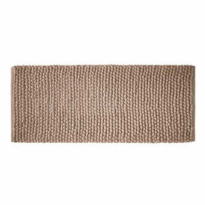 Brązowy dywanik łazienkowy 50x120 cm Aspen Bobble – Bianca obraz