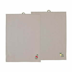 Bawełniane ścierki zestaw 2 szt. 50x70 cm Bistro – Södahl obraz
