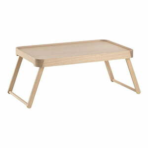 Stolik z litego drewna jesionowego 32x49, 5 cm Inu – Zone obraz