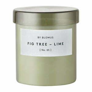 Zapachowa sojowa świeca czas palenia 45 h Valoa Fig Tree – Lime – Blomus obraz