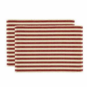 Maty stołowe z mieszanki juty zestaw 2 szt. 33x48 cm Statement Stripe – Södahl obraz