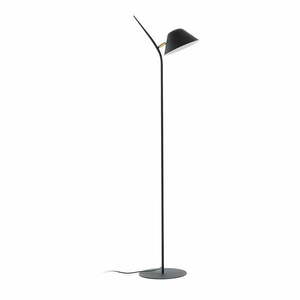 Czarna lampa stojąca z metalowym kloszem (wysokość 152 cm) Aurelia – Kave Home obraz