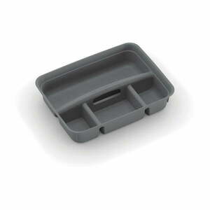 Szary plastikowy separator do pojemnika 35, 5x26, 5x8, 5 cm K Latch Box – KIS obraz